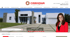 Desktop Screenshot of carmonahomes.com